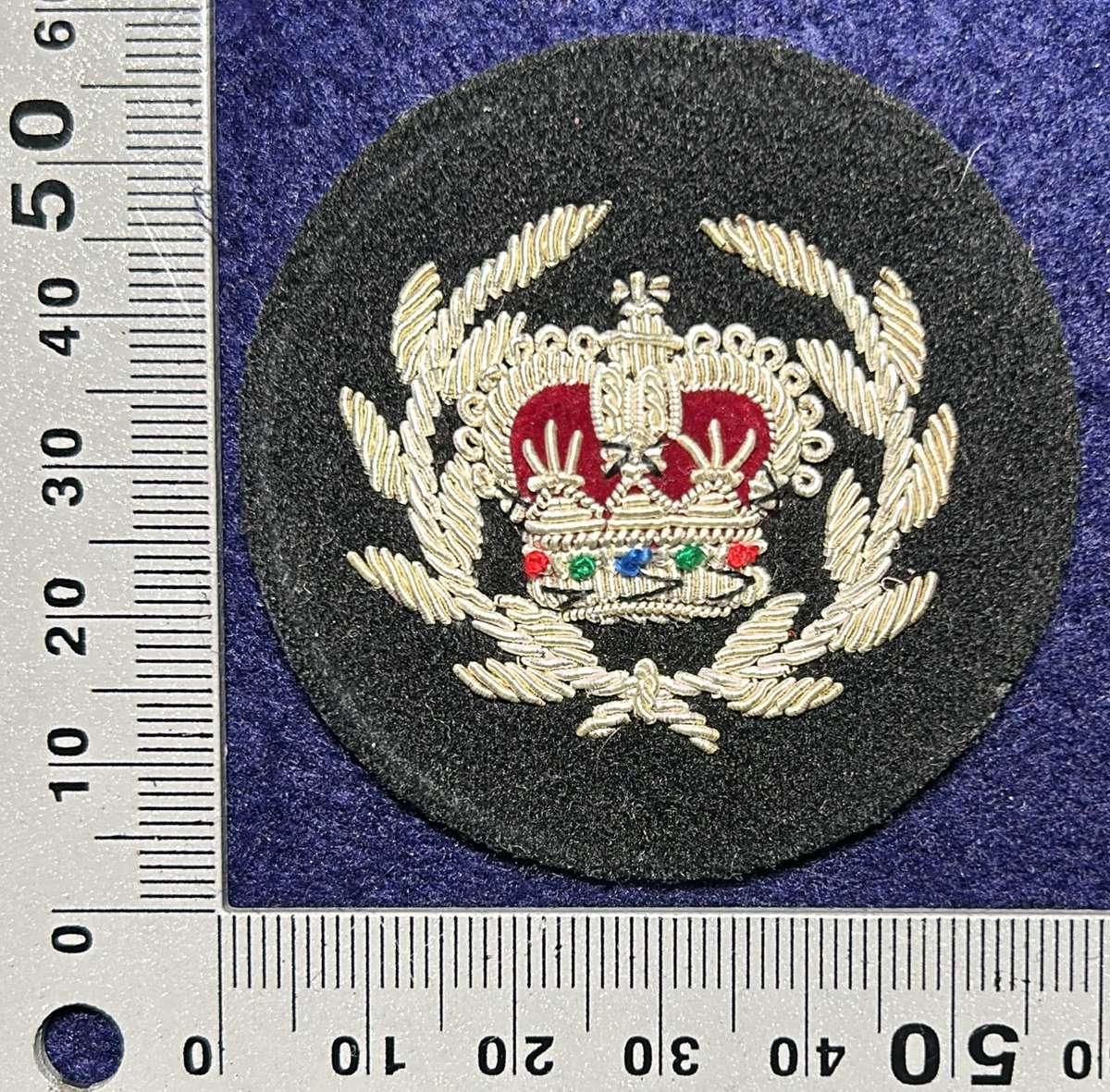 RHODESIA AFRICA RIFLES - WO CLASS I SILVER BULLION RANK