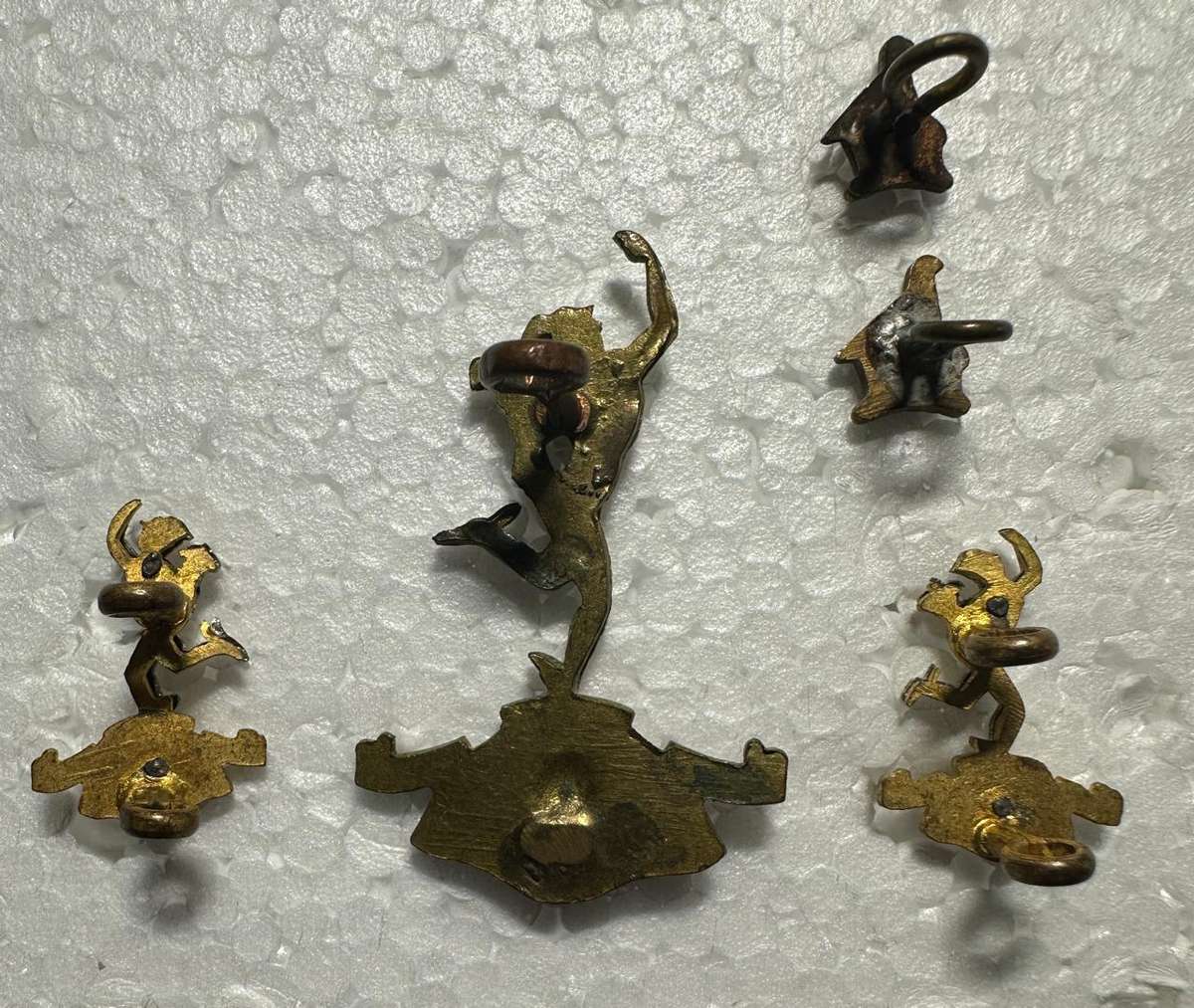 RHODESIA SIGNALS - SET METAL JIMMY WITH COLLARS ZIM BIRD