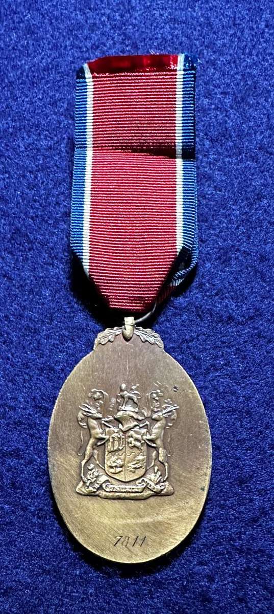 John Chard Medal - Coat of Arms Variation - No 7811 - Full-size