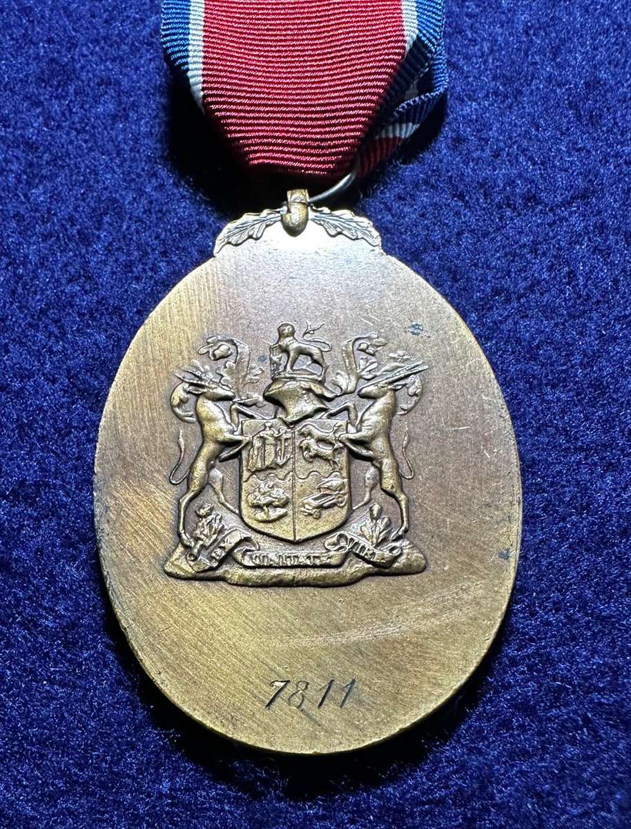 John Chard Medal - Coat of Arms Variation - No 7811 - Full-size