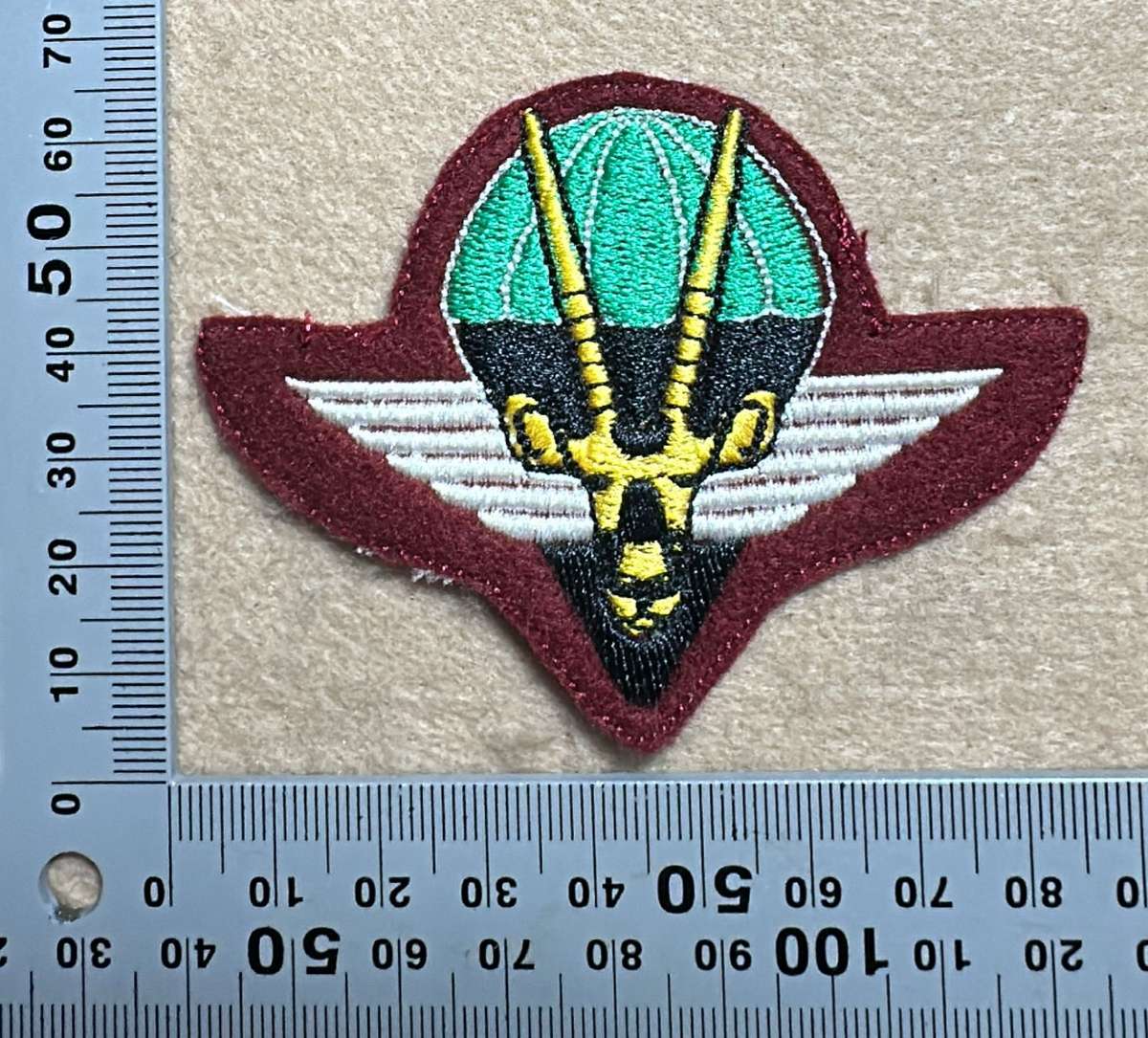 SWA Paratroop embroidered Beret Badge
