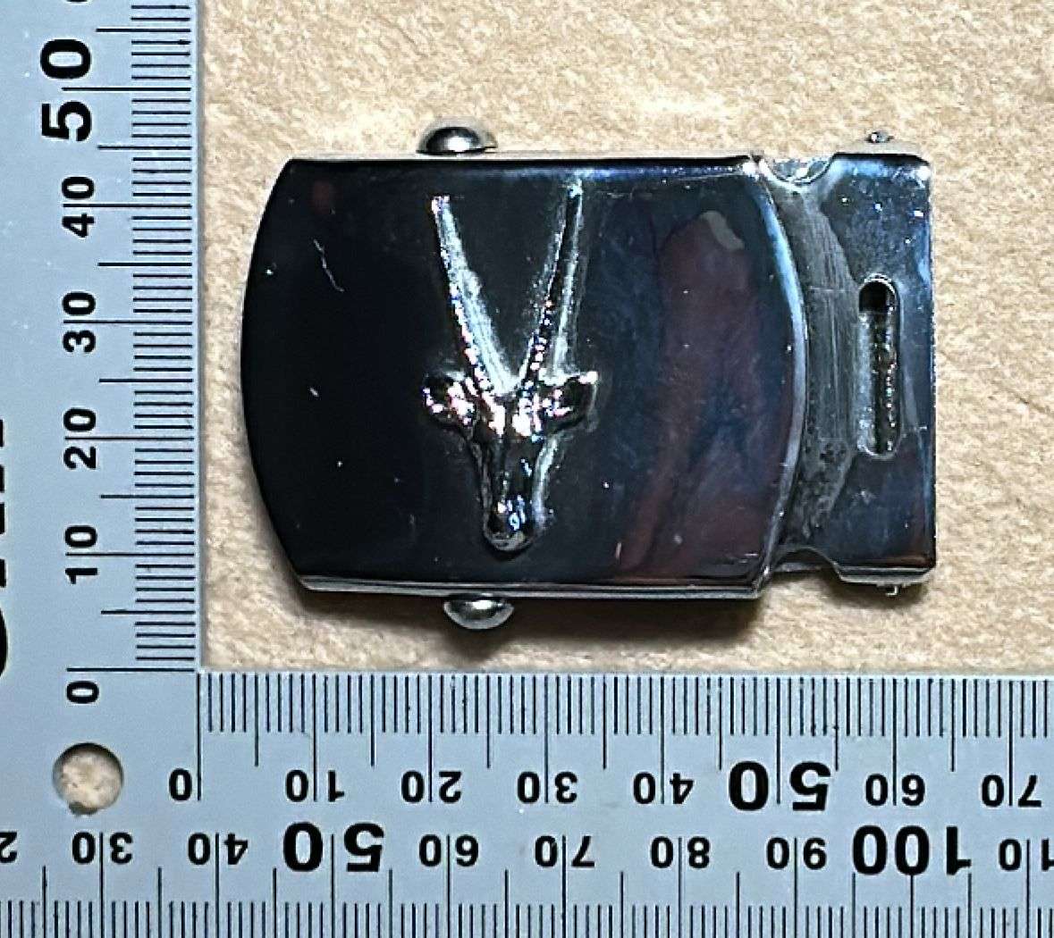 SWATF Belt Buckle Chromed