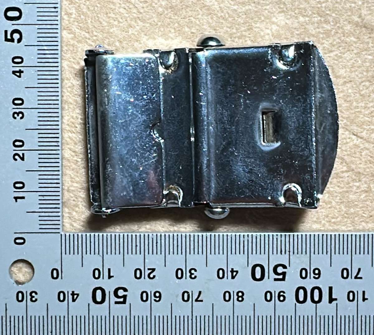 SWATF Belt Buckle Chromed