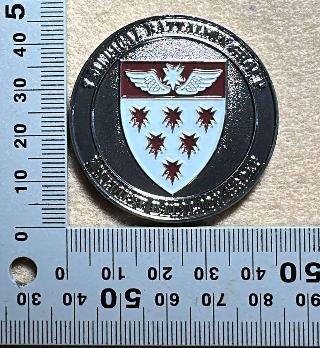 SA ARMY - 7 Medical Battalion - Cycle Qualified OPS Medic Medallion - No 002