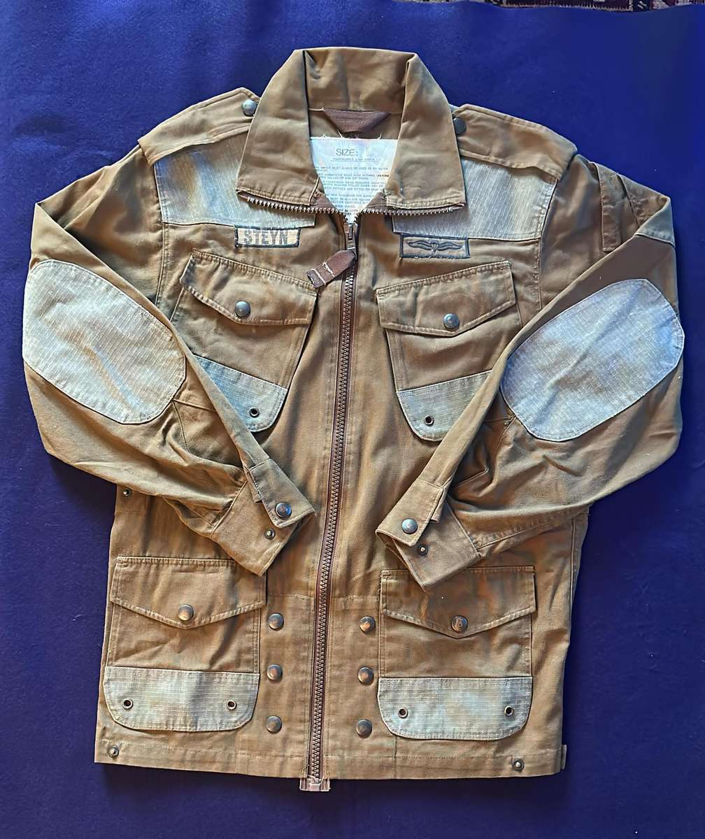 SADF Para Jacket (Slangvel) - Large - 1987 - Named STEYN