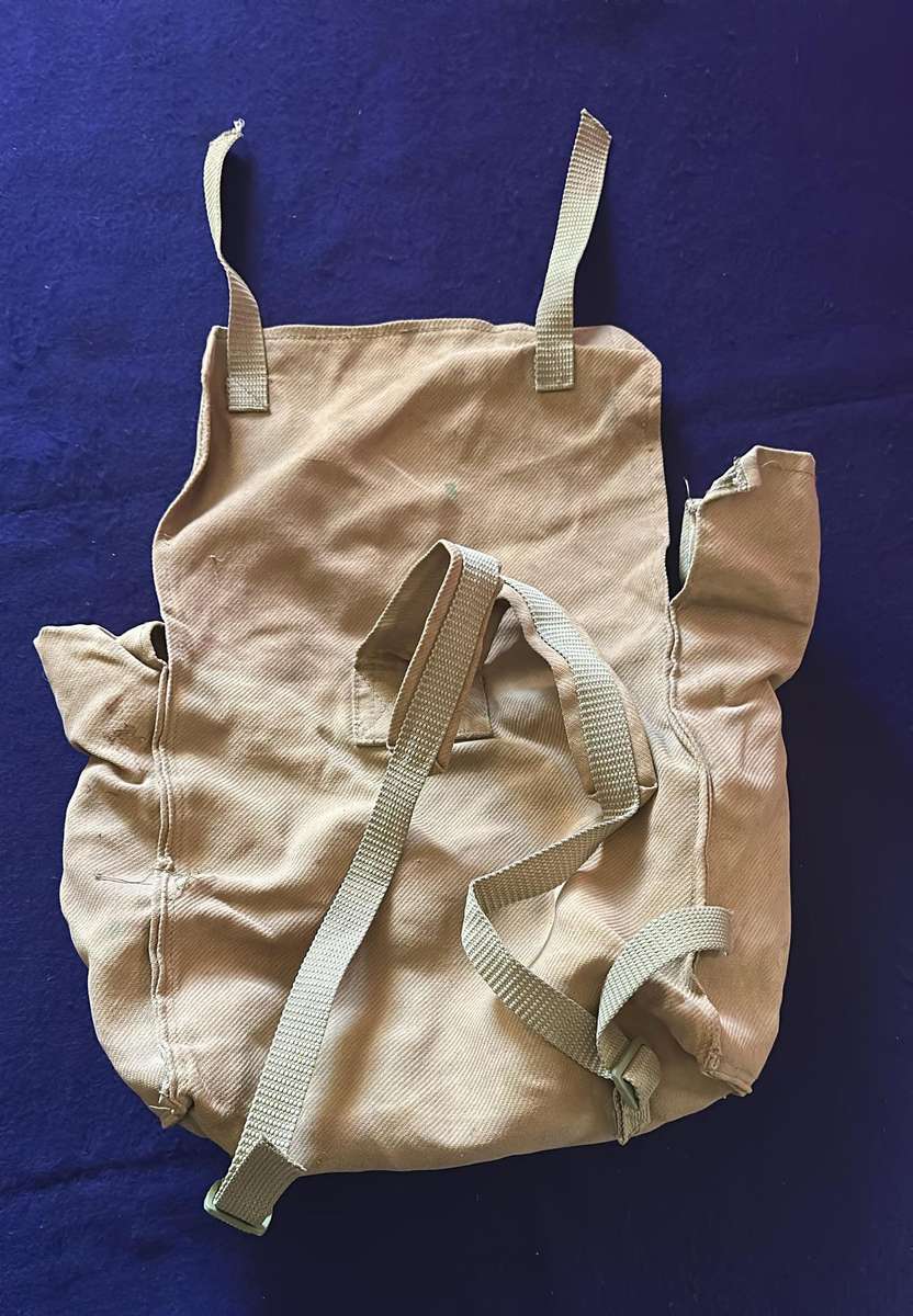 Rhodesian Rugsack - 29cm x 40cm x 20cm wide - To a SAS, Selous Scout Warrant Officer