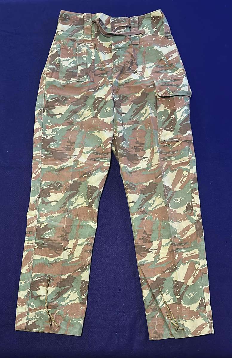 32 Battalion Camouflage Long Trousers - Size 8176