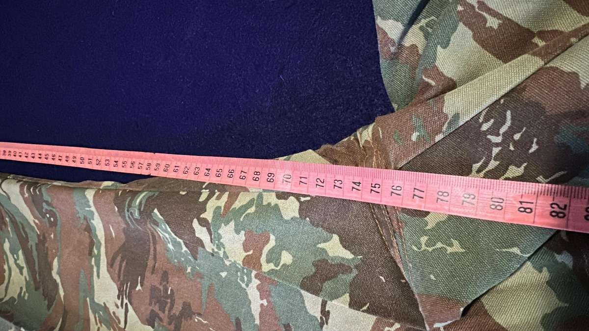 32 Battalion Camouflage Long Trousers - Size 8176