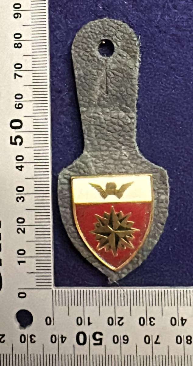 SA ARMY -5 Special Force Regiment Fob on Elephant Leather Backing