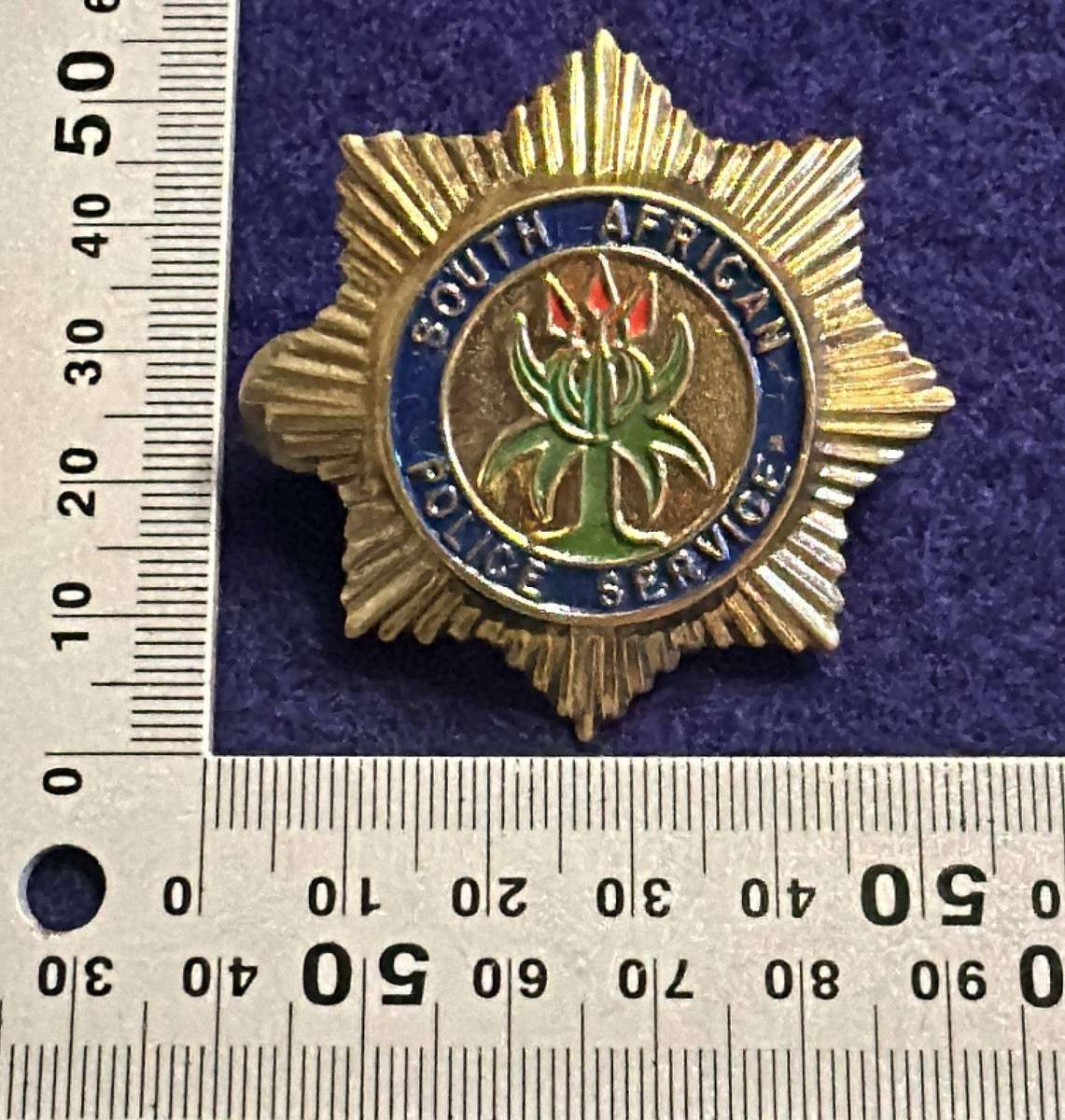 SAP Beret Badge Metal - Complete with 2 lugs and Screws