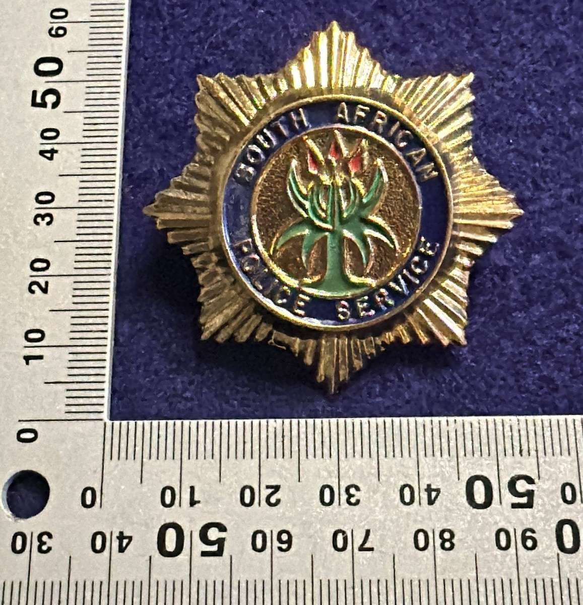 SAP Beret Badge Metal - Complete with 2 lugs and Screws