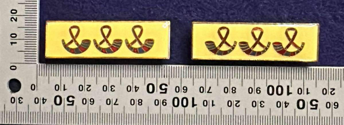 SADF - Orange Free State Higher Formation Bars - Set - all pins