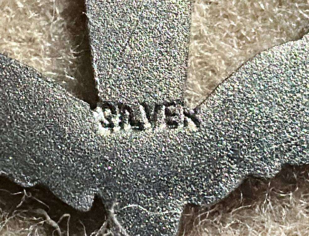 SA ARMY - Recce Operator Qualification Badge complete with pins (Silver)