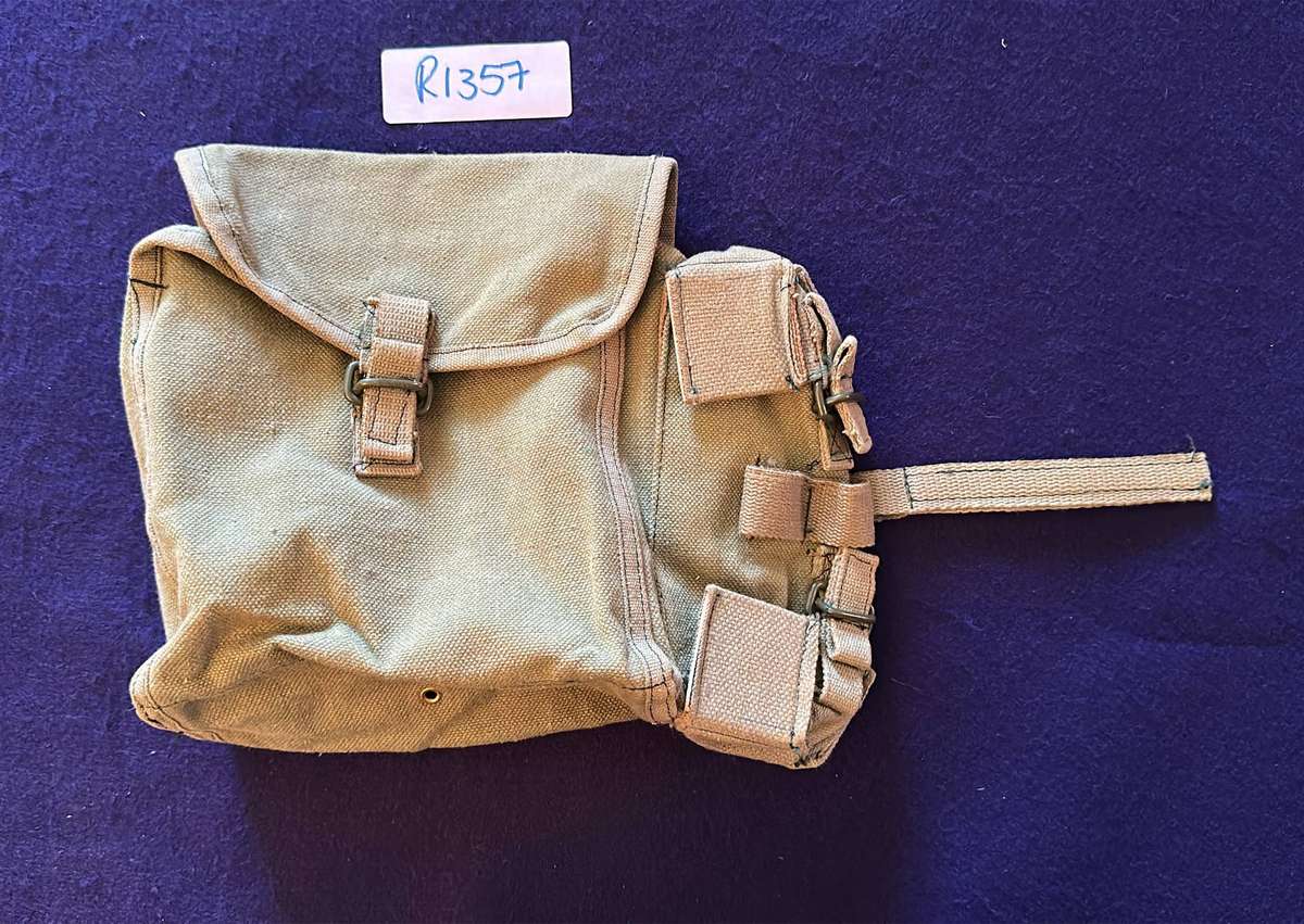 Rhodesian Pattern 64/65 Webbing Pouch - RHS