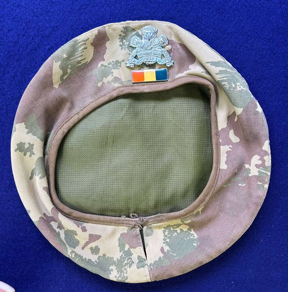 32 Battalion Beret with SSB Special Services Battalion Badge and Balkie - 50,5cm