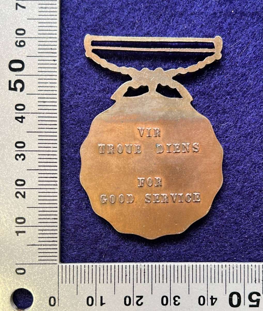 SADF Good Service Medal Bronze  Full Size