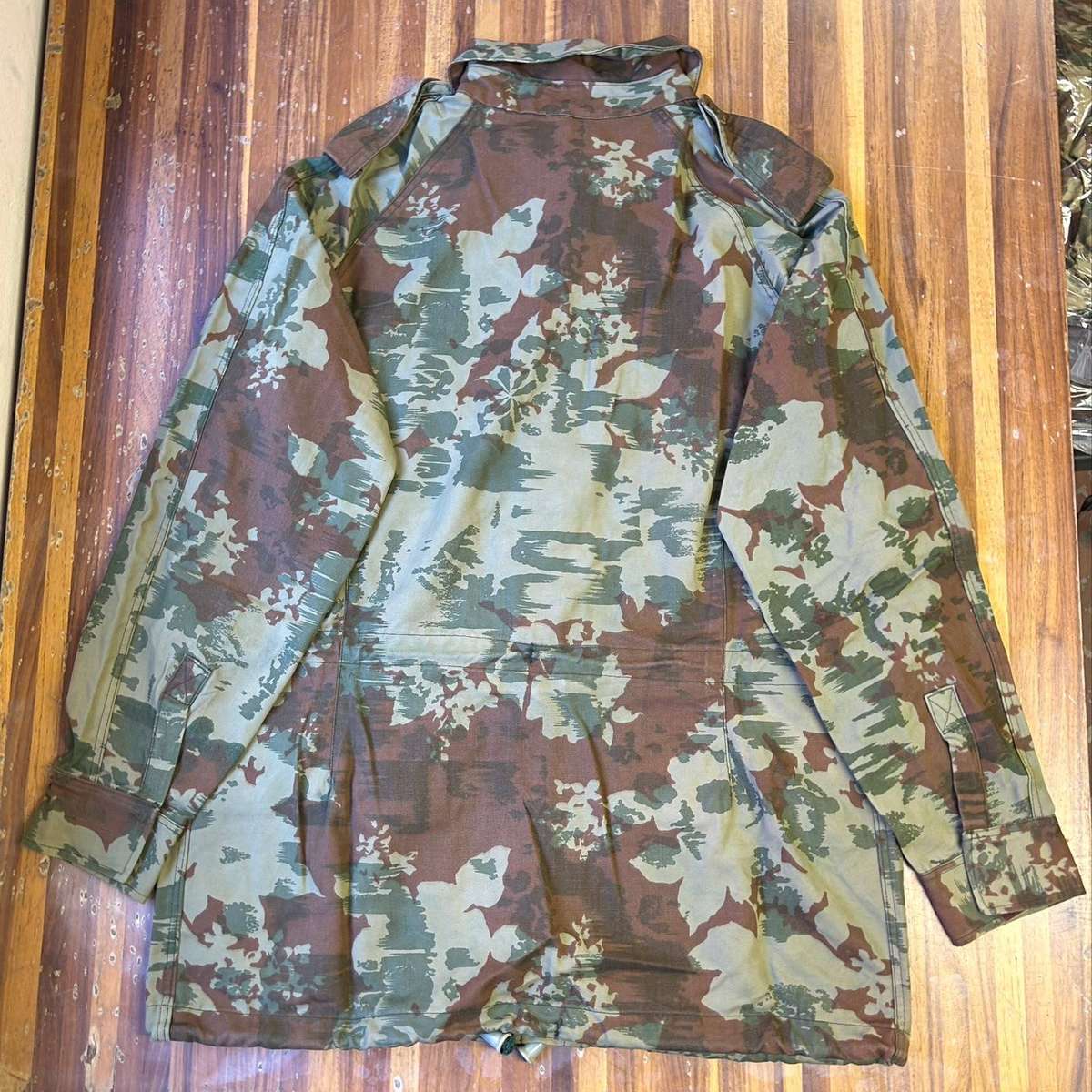 SAP 1st Pattern Camouflage Bush Jacket  John Rowett & Sons Rhodesia  1969  Size Medium