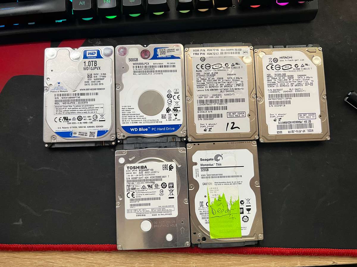 Batch Of HDDS 5 [All Work But have Minor Errors] See Details