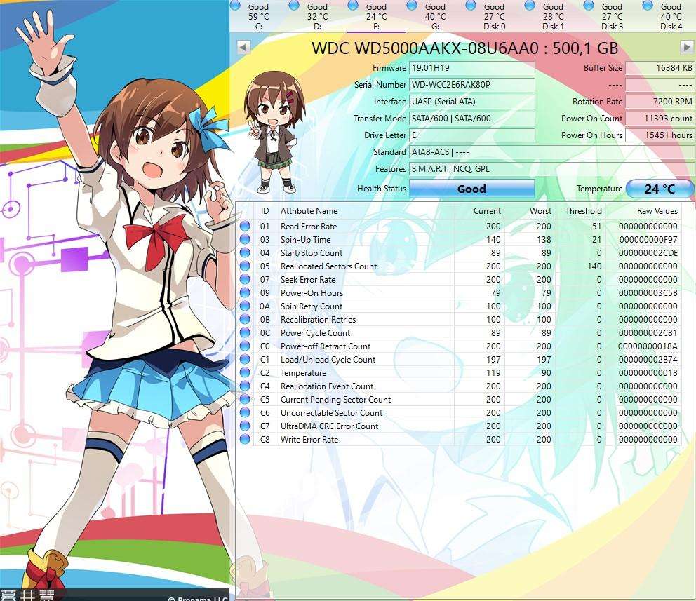 3.5` HDD Western Digital 500GB