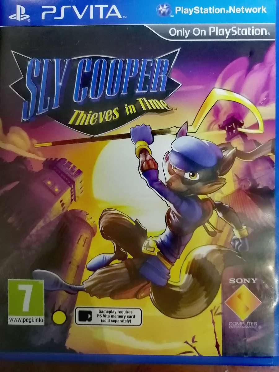 Sly Cooper Thieves in Time Ps Vita