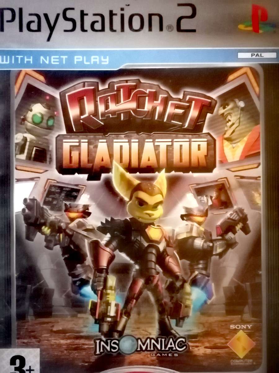RATCHET AND CLANK GLADIATOR PS2