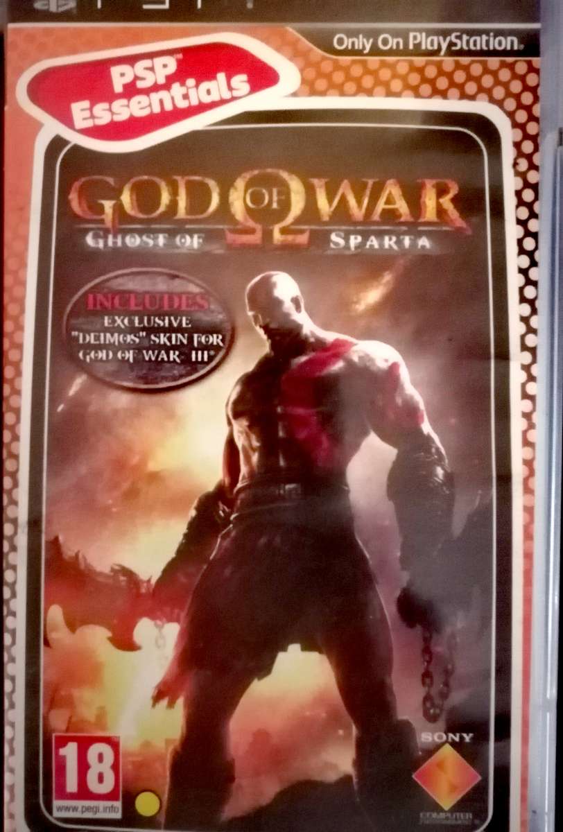 GOD OF WAR GHOST OF SPARTA (PSP GREAT CONDITION)