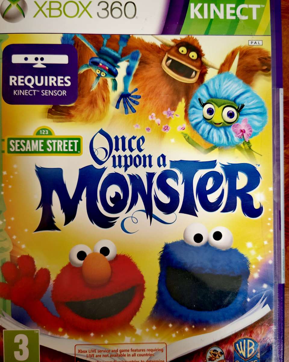 SESAME STREET ONCE UPON A MONSTER (KINECT SENSOR REQUIRED)Xbox 360