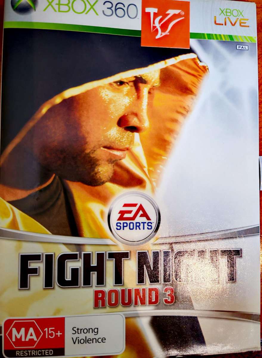FIGHT NIGHT ROUND 3 XBOX 360