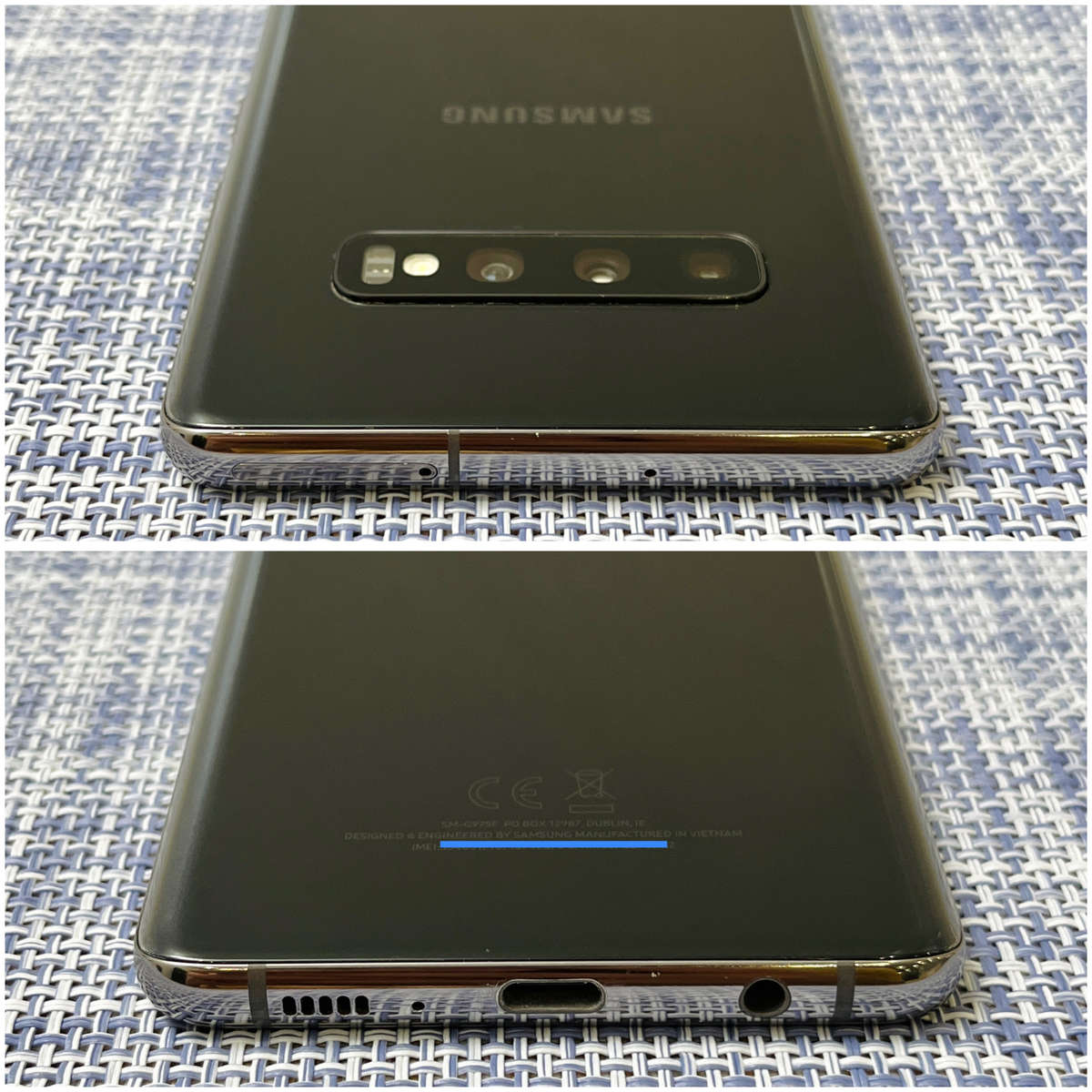 Samsung Galaxy S10 Plus Prism Black 128GB (Read Ad Description)
