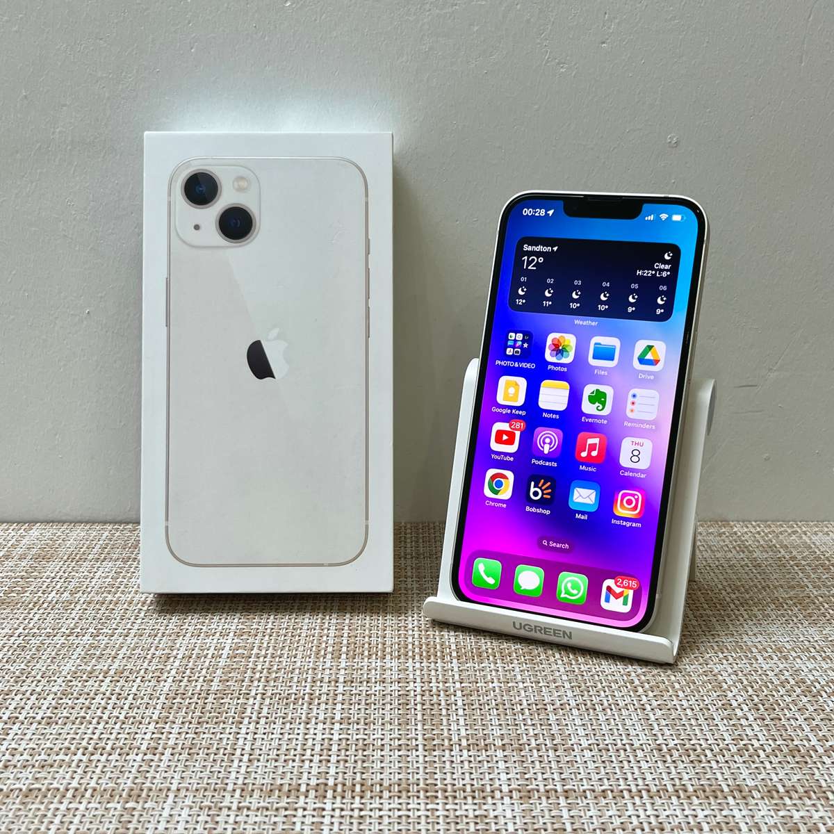 Apple iPhone 13 Starlight 256GB (3 Month Warranty)