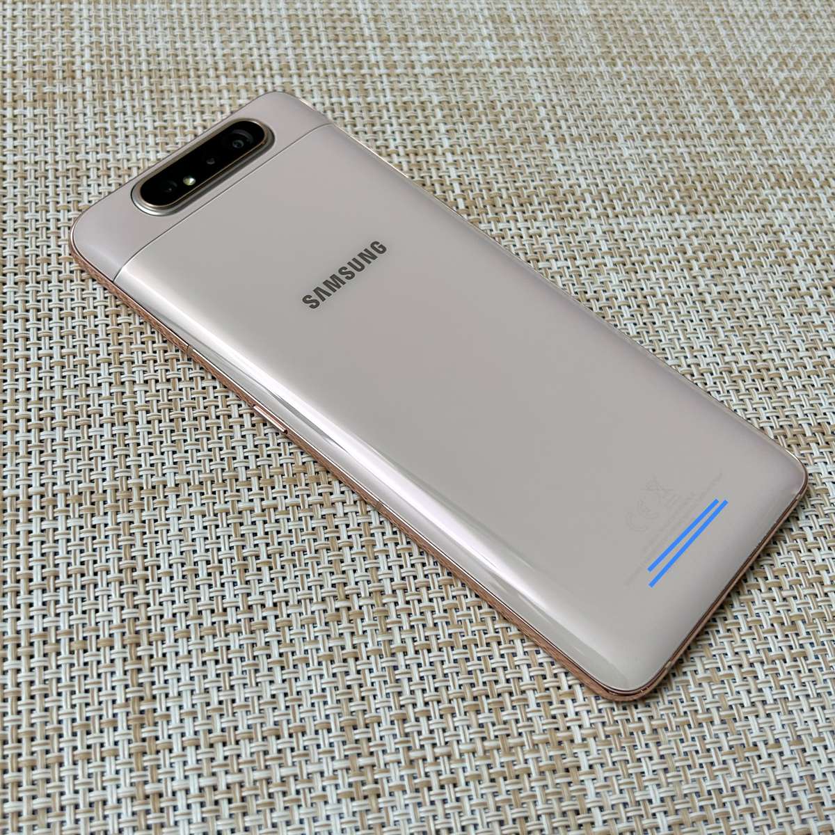 Samsung Galaxy A80 | Angel Gold | 128GB | Dual Sim | 1 Month Warranty