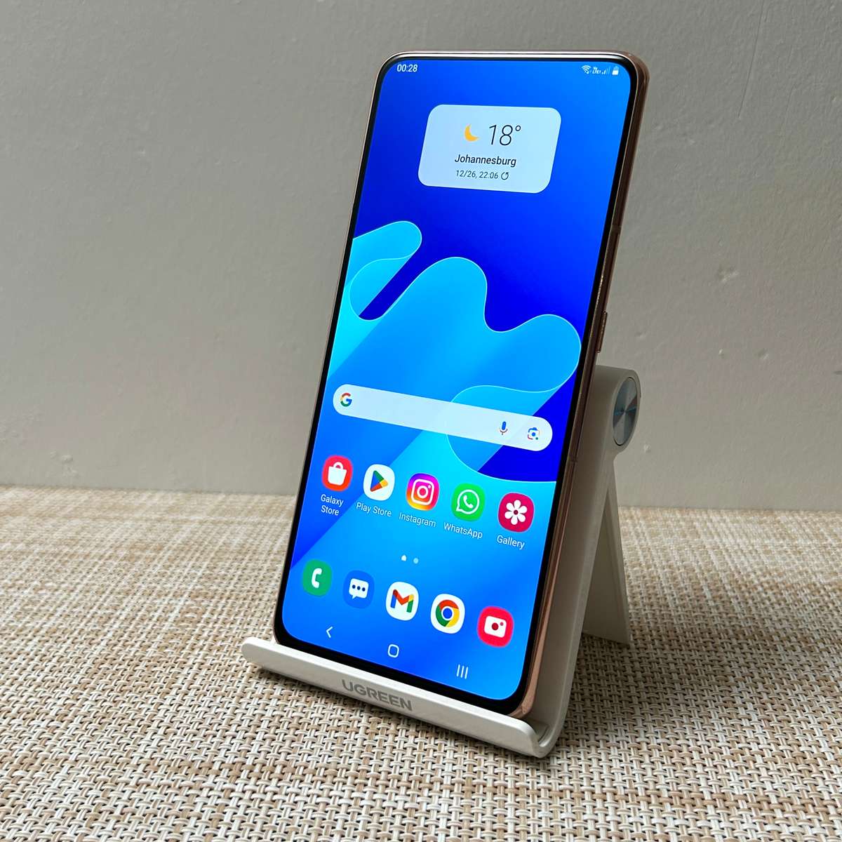 Samsung Galaxy A80 | Angel Gold | 128GB | Dual Sim | 1 Month Warranty