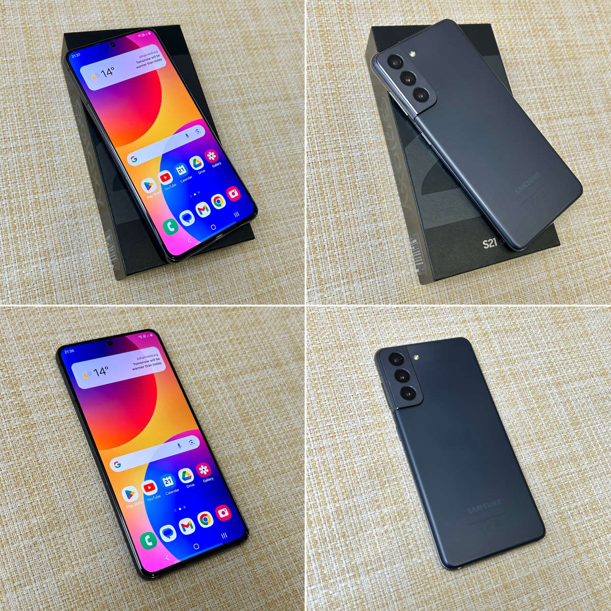 Samsung Galaxy S21 5G Phantom Gray 256GB (3 Month Warranty)