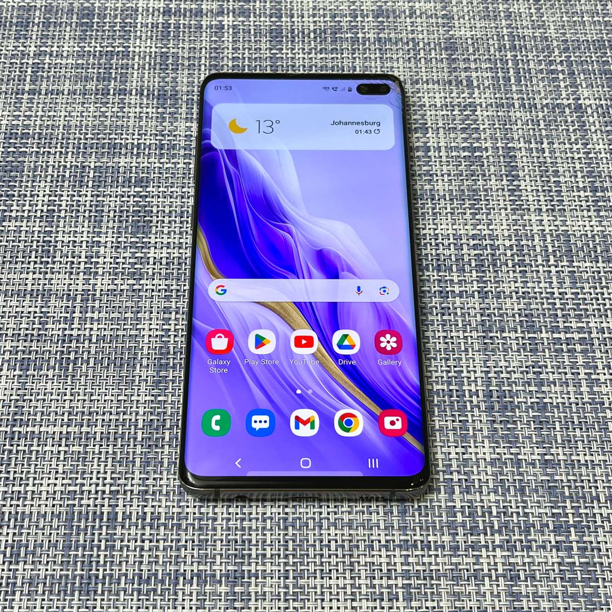 Samsung Galaxy S10 Plus Prism Black 128GB (Read Ad Description)