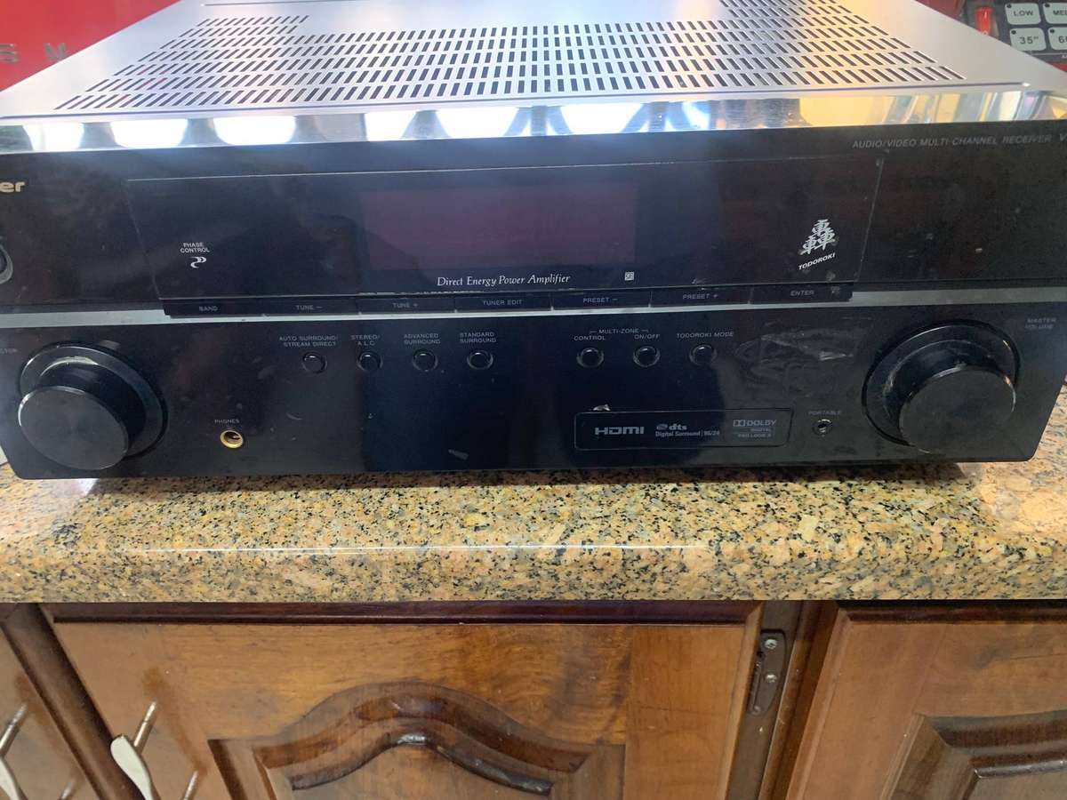 Pioneer VSX-RS320-K 5.1 Home Theatre Receiver + 5 Speakers + Subwoofer  Complete System with Remote