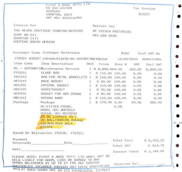 Luxury Tag Heuer Aquaracer Calibre 5 Auto 43mm Day/Date
