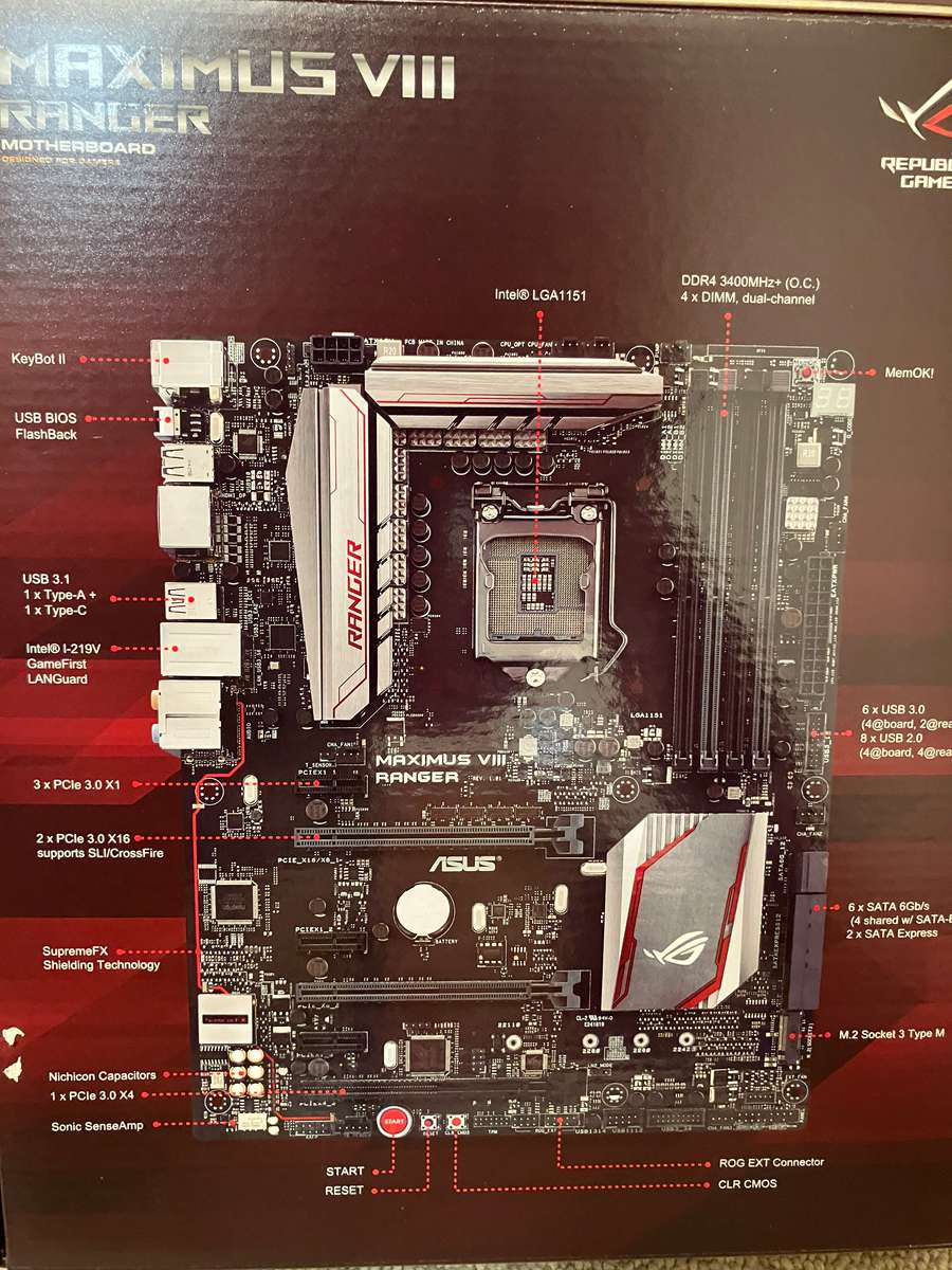 Gaming PC (intel i7 6700K, Z170 Motherboard, 16GB DDR4 RAM, Nvidia GTX 1070)