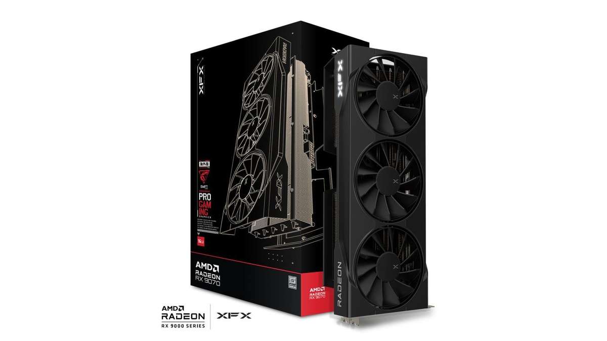 XFX Radeon RX 9070 SWIFT OC Gaming Edition