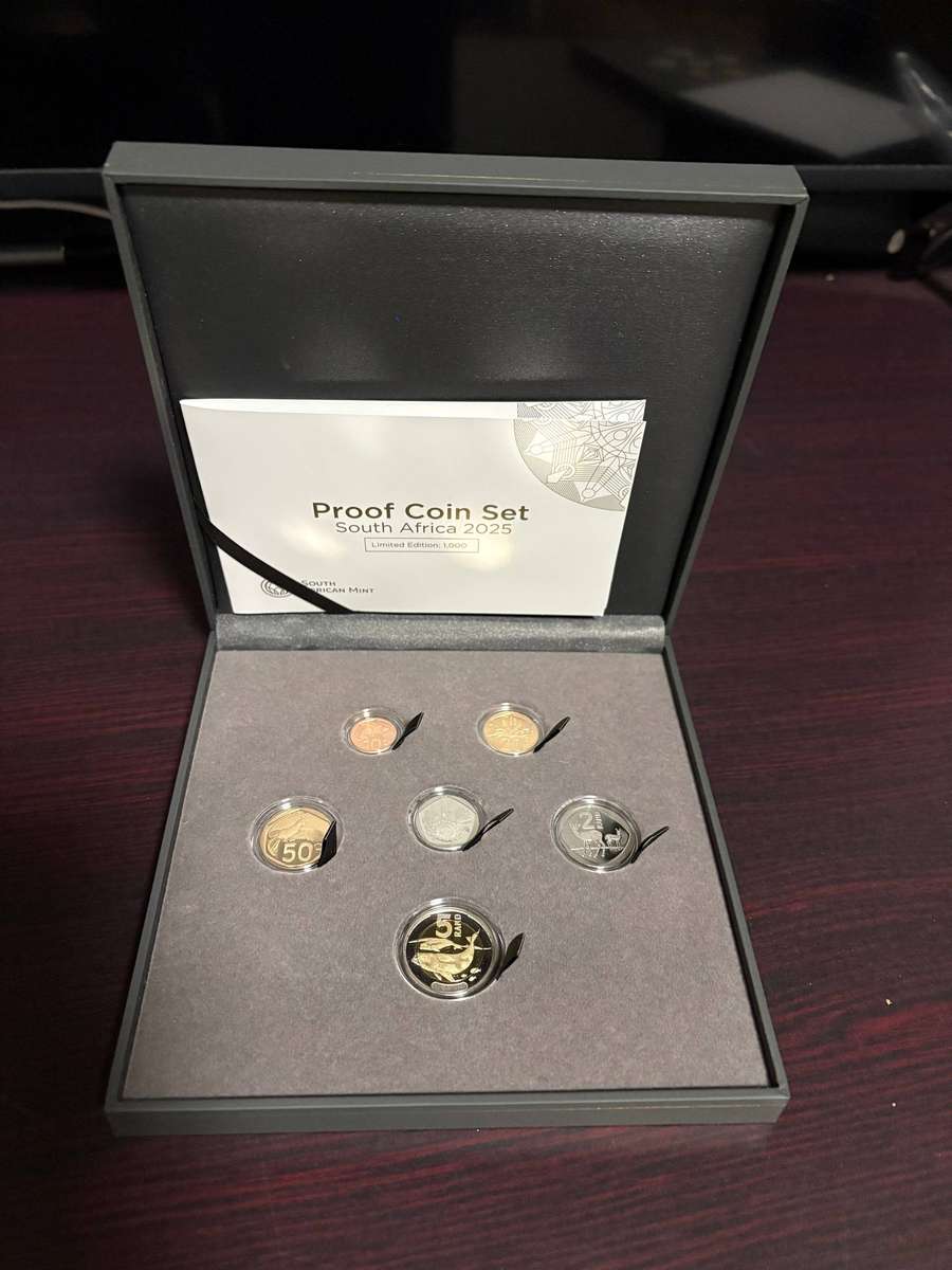 MINT 2025 Proof Set South Africa with all items