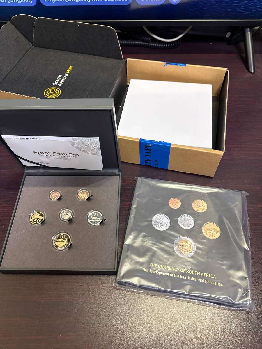 MINT 2025 Proof Set South Africa with all items