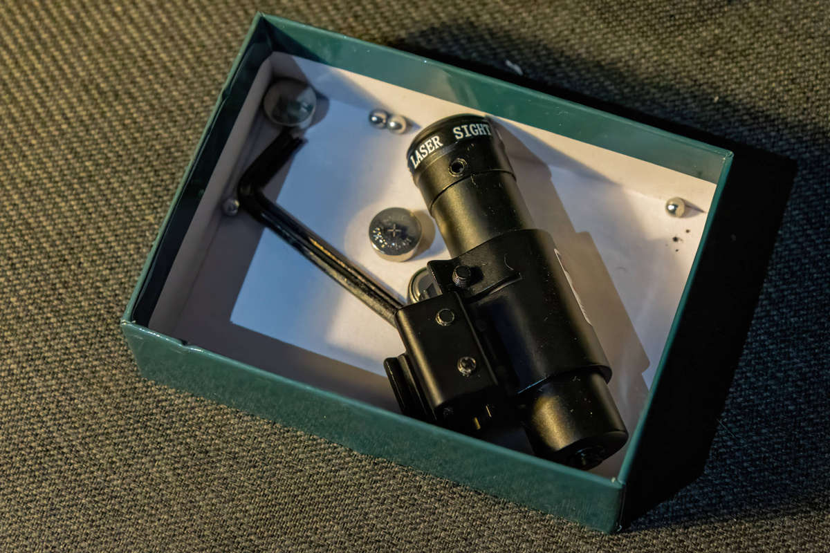 Spike JG-08 Laser Sight Attachment to Firearm Pinion Rail