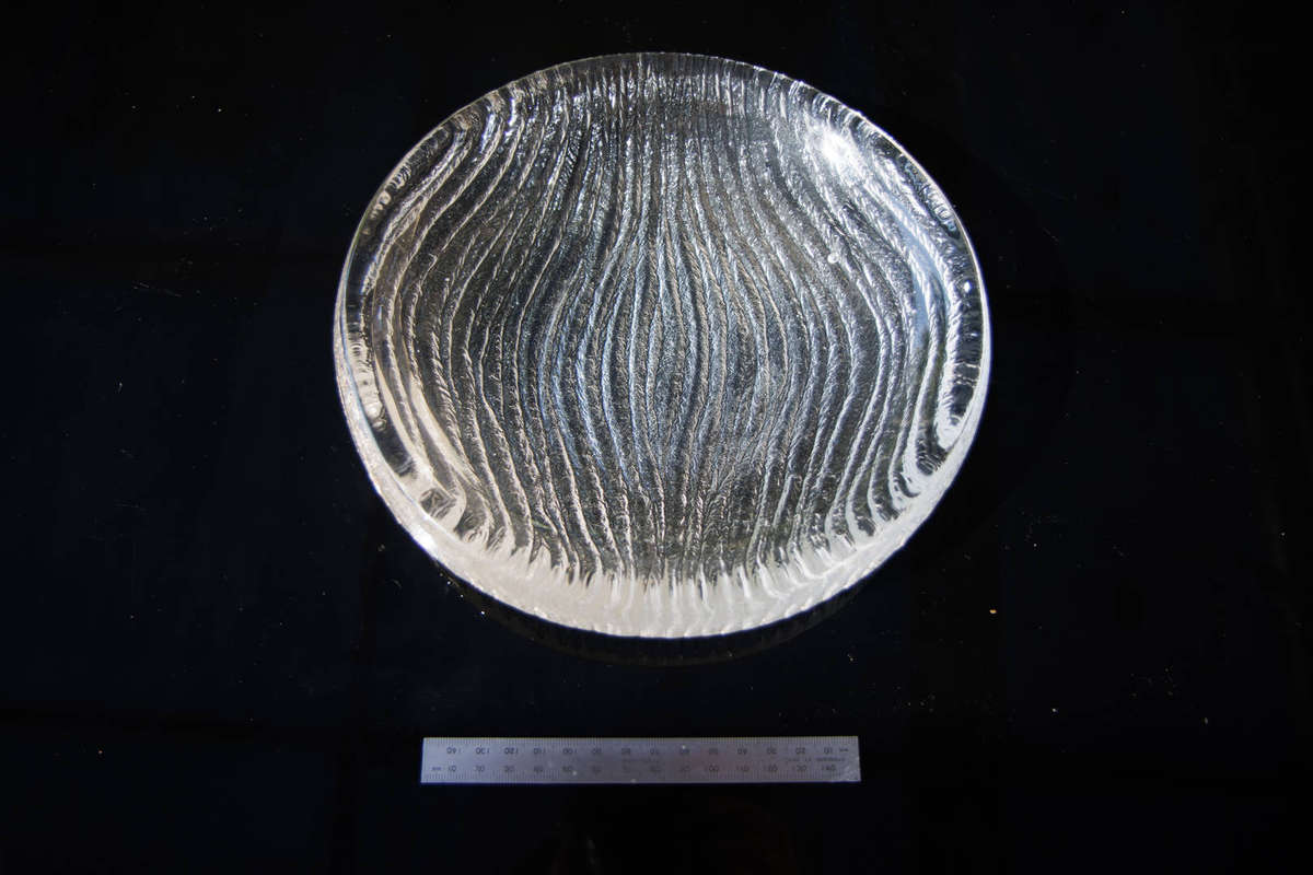 Modern Studio-Art Crystal Centrepiece Bowl