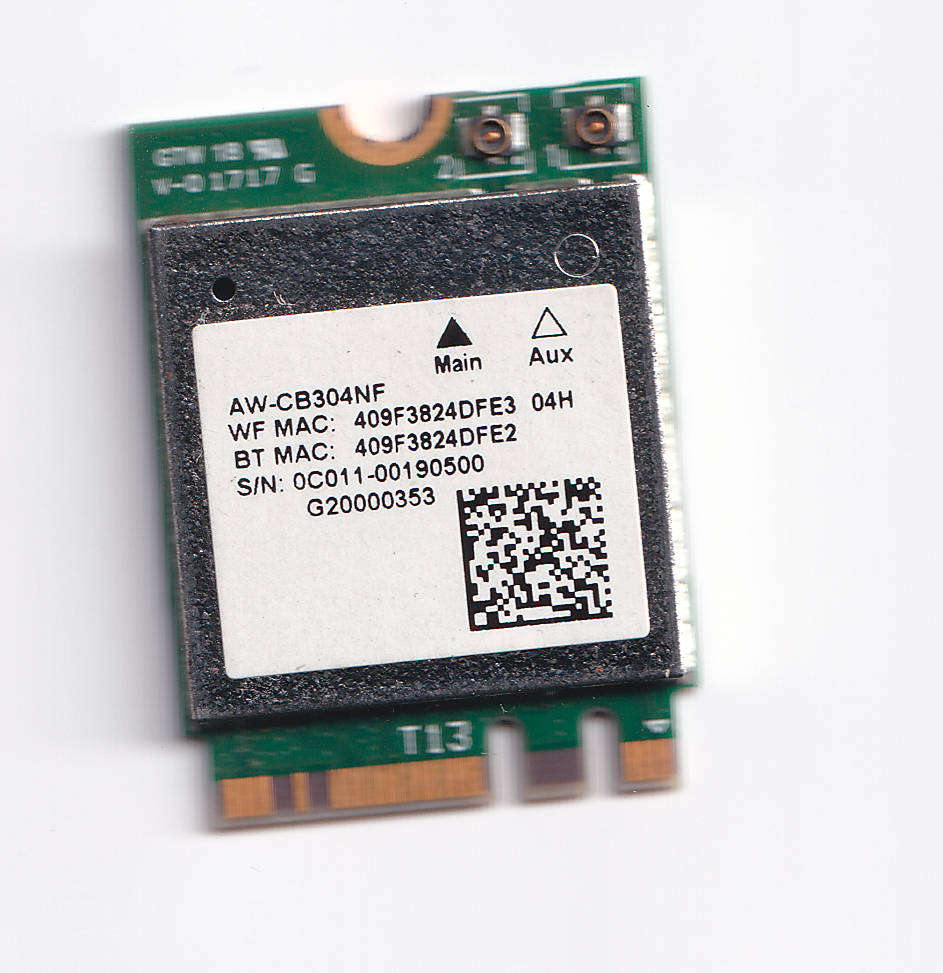Realtek RTL8821CE M.2 WiFi + Bluetooth Combo Card