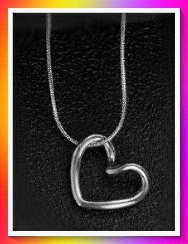 Elegant Heart Pendant Necklace