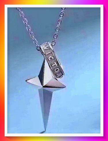 Be a winner Star Victor Necklace - Fashionable Steel Chain Pendant