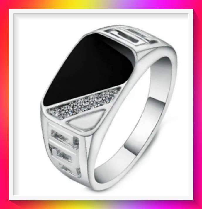 Amazing Classic Square Fashion Ring S11