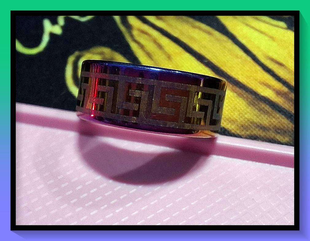 Amazing durable steel ring 17mm