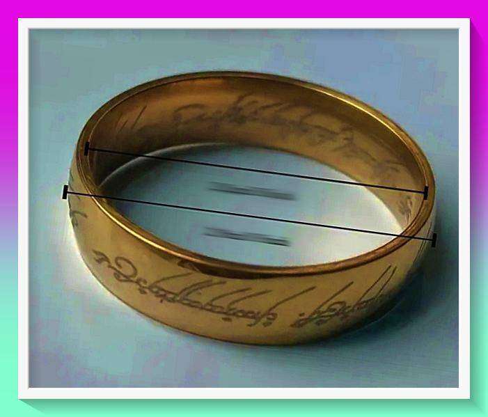 Amazing Lord of the rings inspired one ring design S11