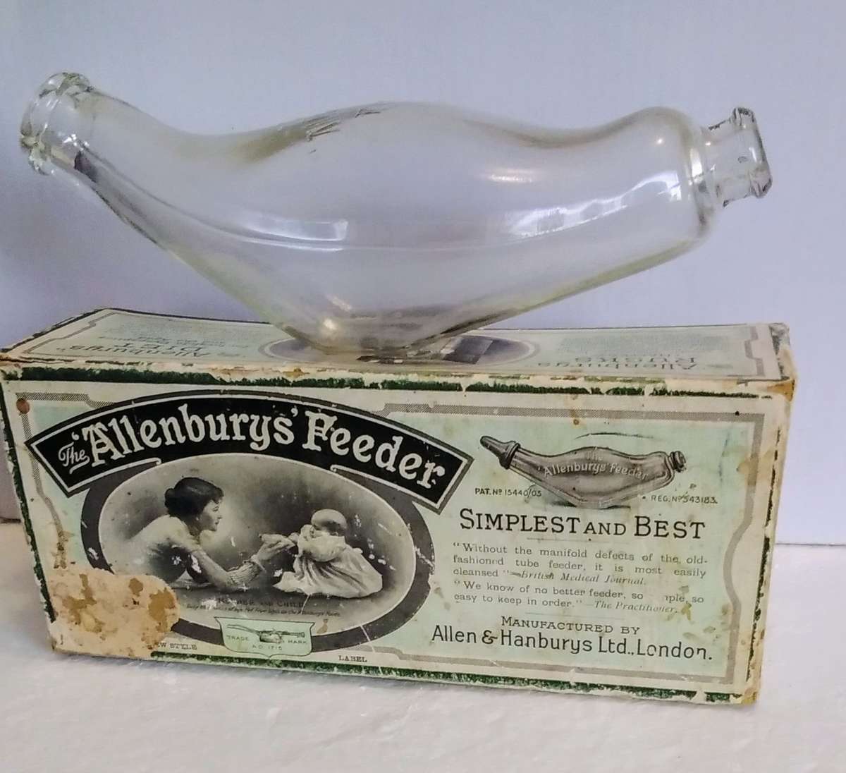 Vintage Allenburys Feeder