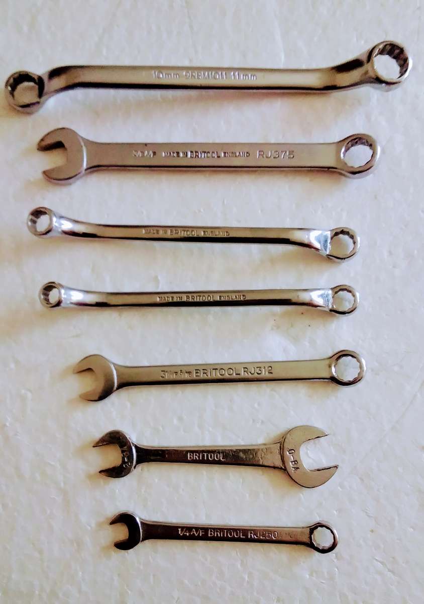 Britool England spanners